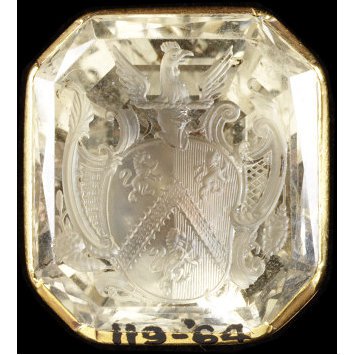 England, c. 1750 Seal with rock crystal intaglio V&A Museum