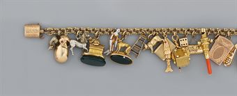 A 19th century gold charm bracelet Christie’s Sale 5647