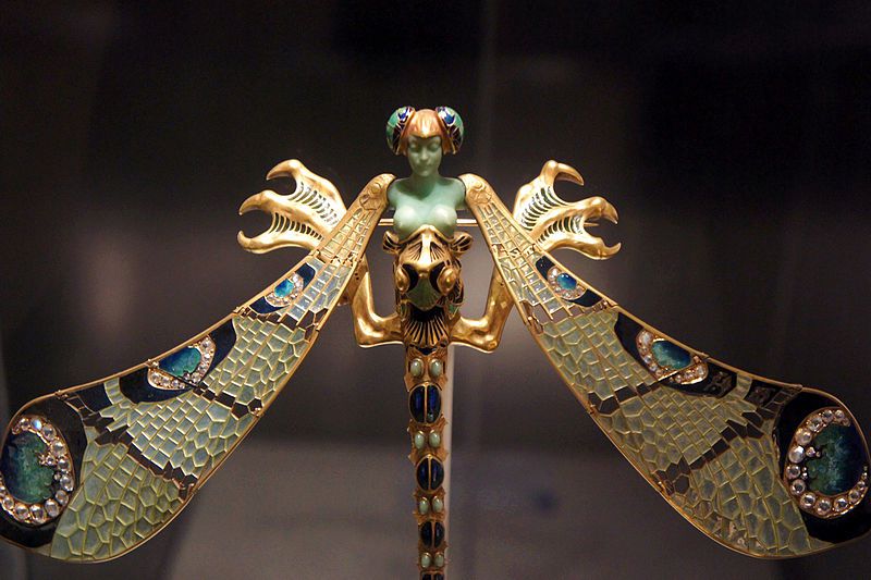 Work by Rene Lalique.
