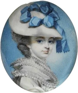 George Engleheart – Portrait of Unknown Woman – circa 1780 – Victoria & Albert Museum