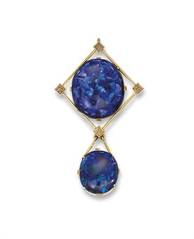 Christie’s sale 7634, The London Sale: Jewels, 10 December 2008, London, King Street Arts & Crafts Opal Pendant