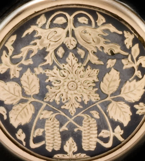 Art Nouveau Niello detail