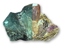 Here is a natural Alexandrite specimen from the Ural mountains. This one is a spectacular true green and lavender.