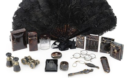 19th and early 20th century tortoise shell objects Christie’s Sale 2811