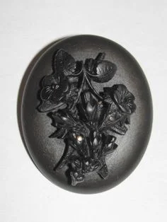Gutta Percha Brooch