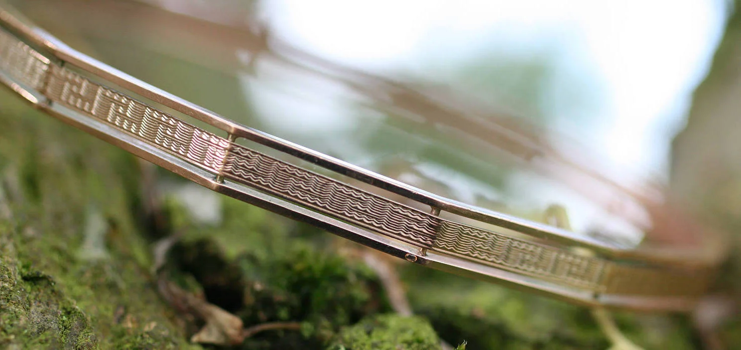 Art Deco Greek Keys Upper Arm Bangle