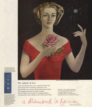 1948 De Beers Campaign. 