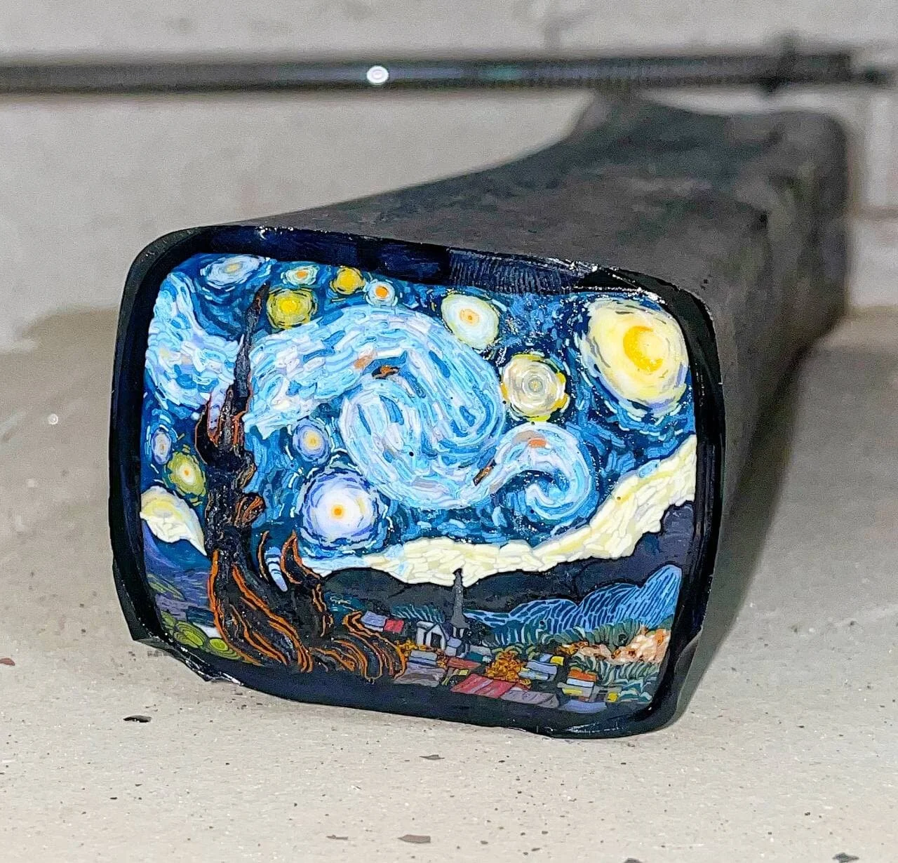 Starry Night Murrine Bar By Karl Taylor (Grimmglass) and Project 33