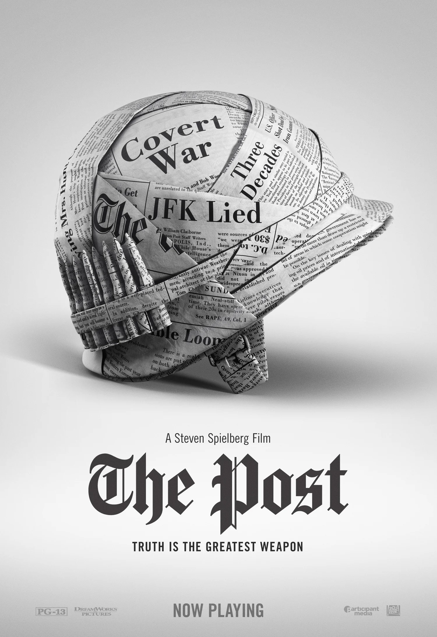 The Post helmet poster