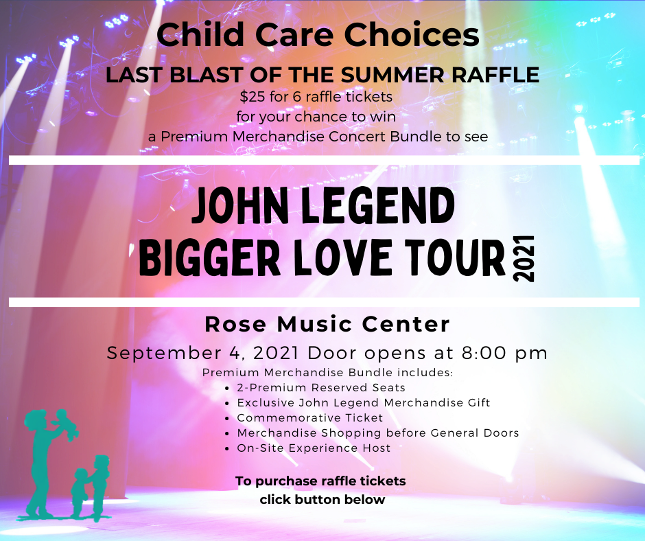 CCC Last Blast of Summer Raffle: John Legend Premium Merchandise Concert Bundle