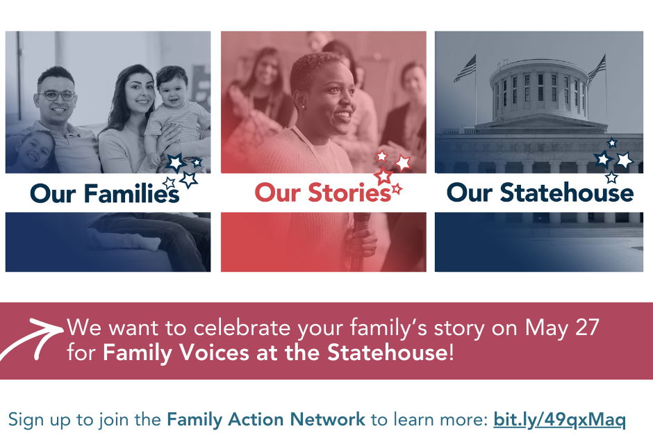 SIGN UP DEADLINE for Family Voices at the Statehouse