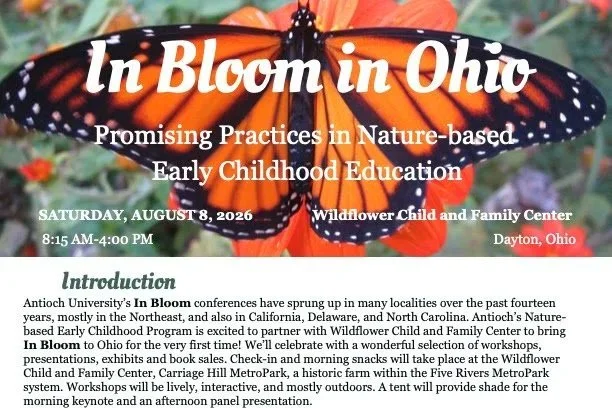 In Bloom Conference with Antioch University NE