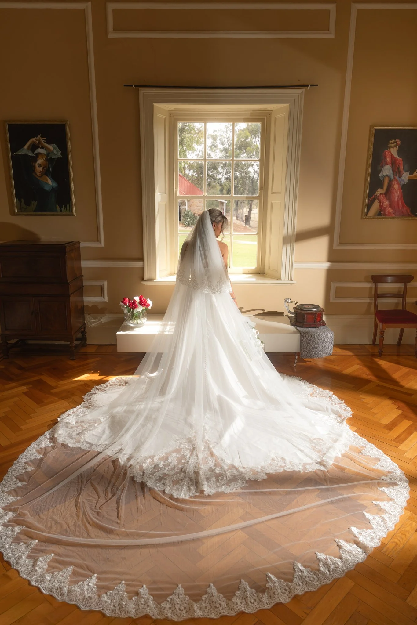 Photograph of bride in Perth