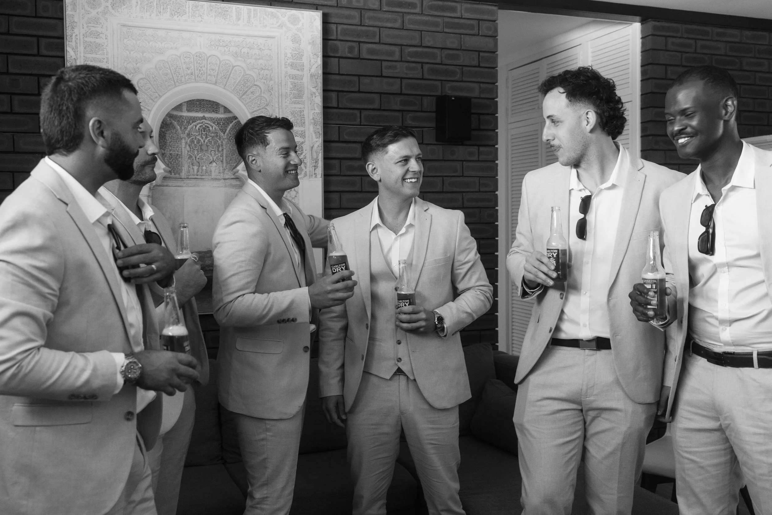 Groom Party photograph