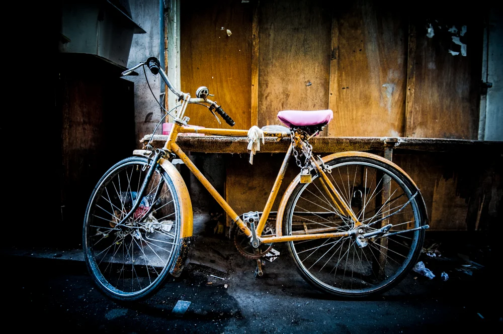 Orange Bicycle