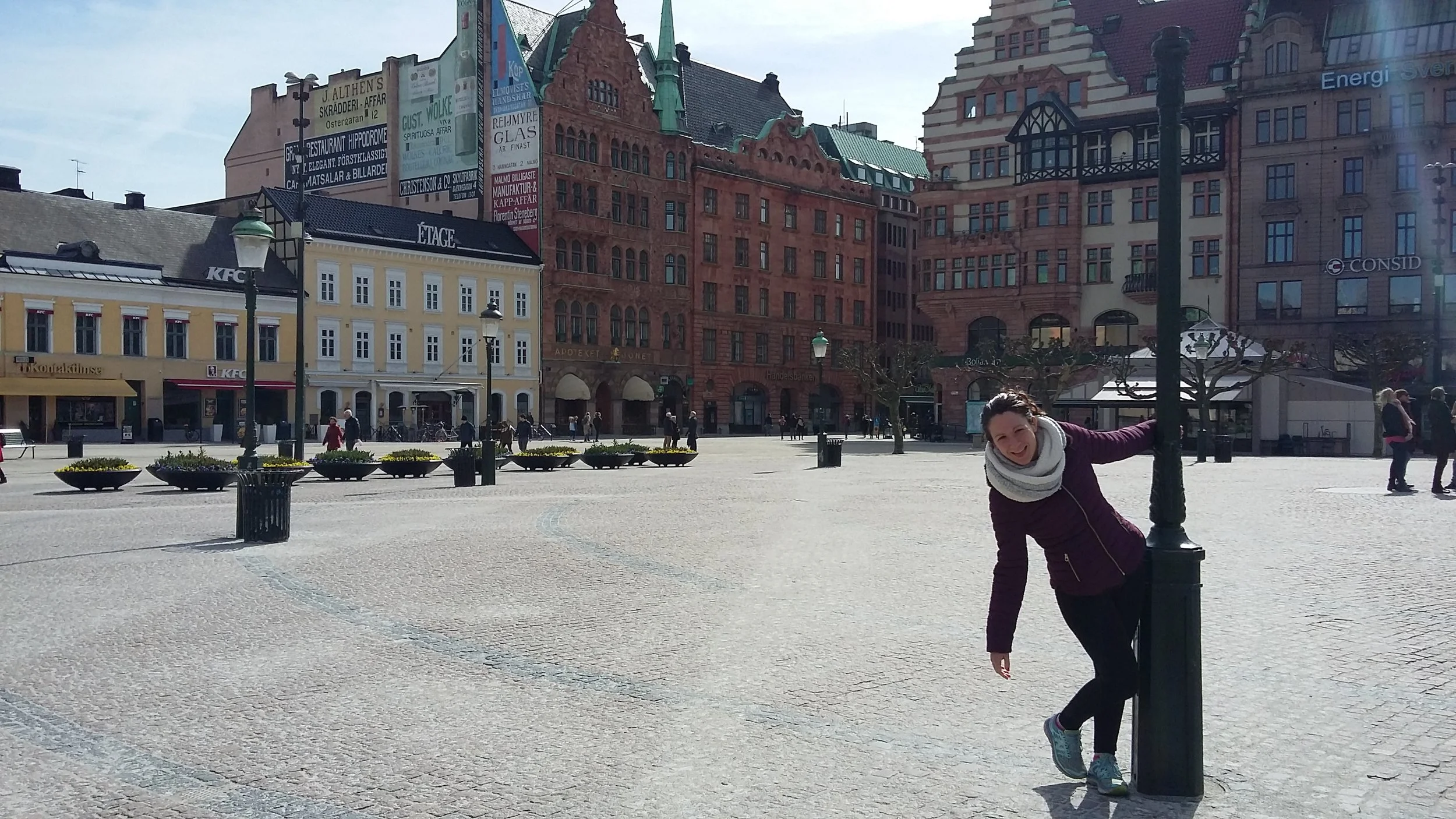 Hanging out in Sweden