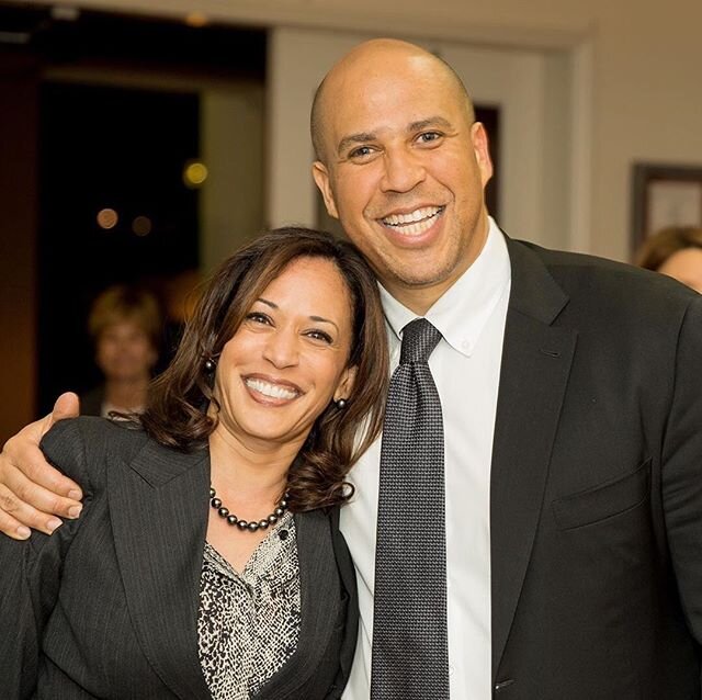 💜♉️💜♉️💜Posted @withregram &bull; @kamalaharris Happy birthday to my dear friend and colleague, @CoryBooker. Wishing we could celebrate in person as you turn a year older but we&rsquo;ll just have to make the celebration next year even bigger.