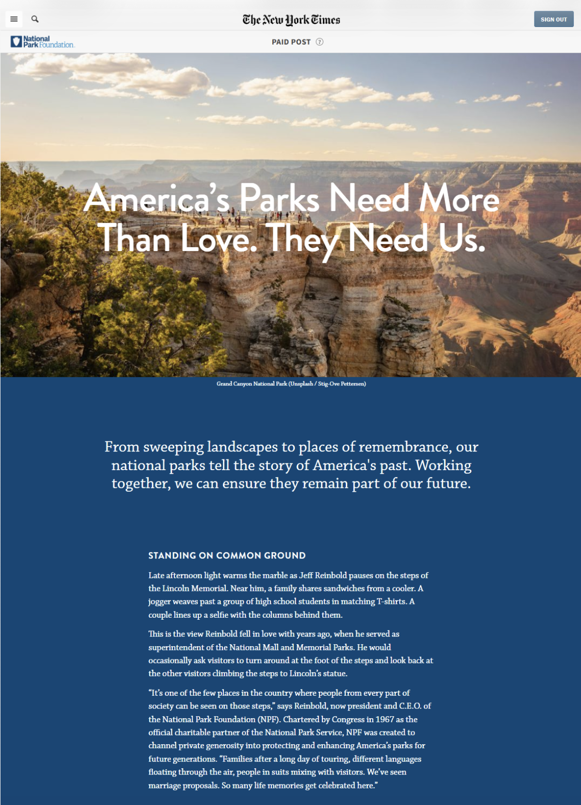 National Park Foundation