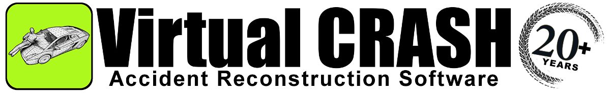 Accident reconstruction software for simulation, diagramming, and animation