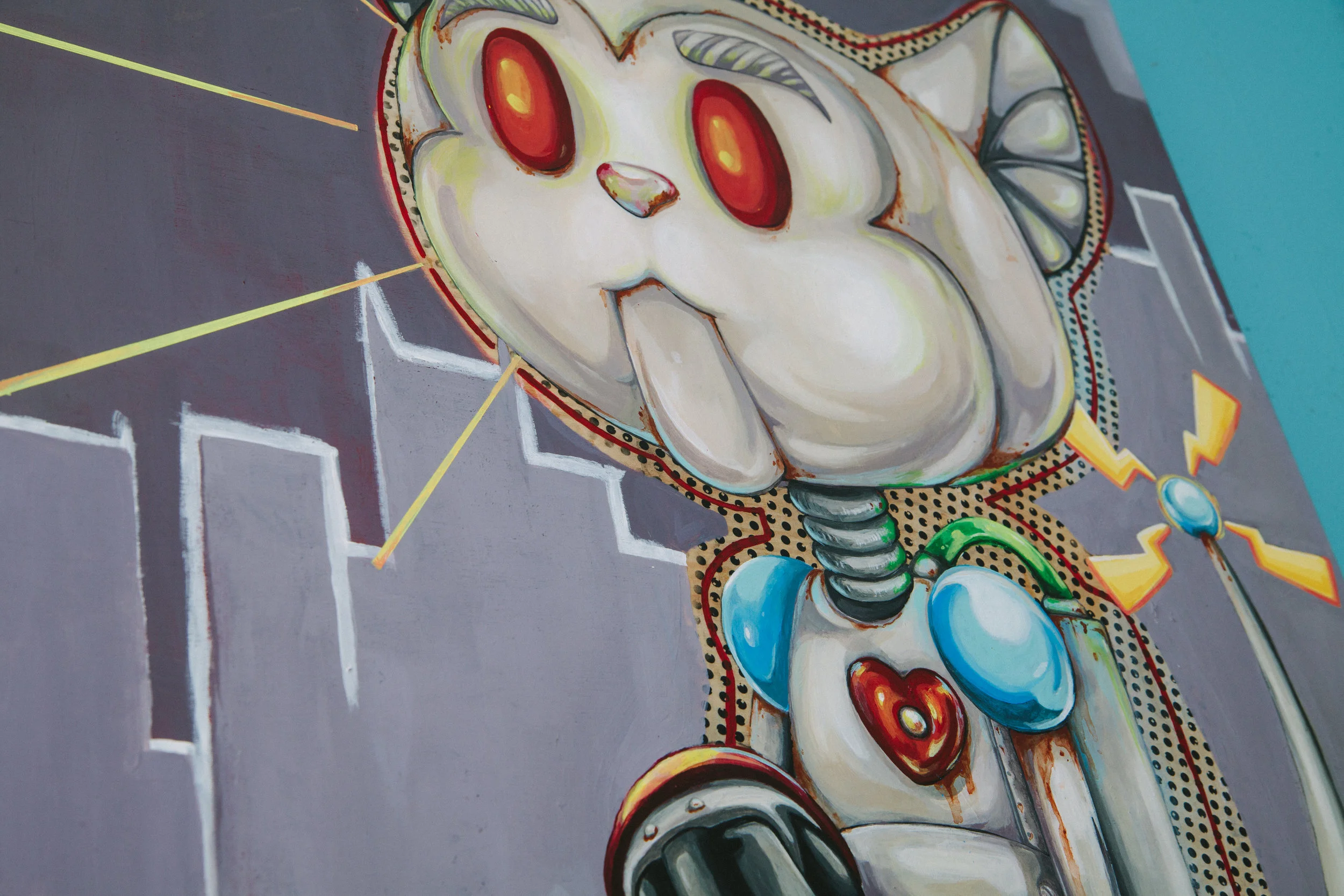 Brooke E | Unfriendly Things | Solo Show "Random Monsters"