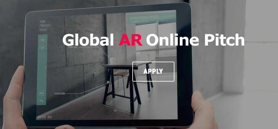 Deadline is this Monday April 23rd for the Global AR Online Pitch! Apply here 
