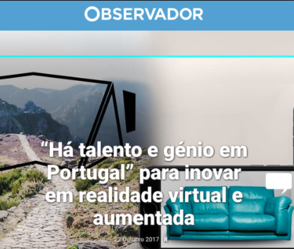 Look what’s happening in Portugal! The VR/AR Ecosystem is Becoming one of the Strongest in Europe