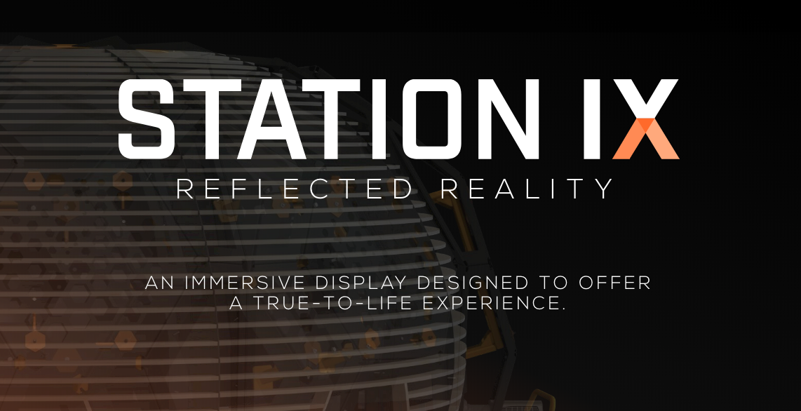 New Immersive Environment: Station IX (VR without goggles) 