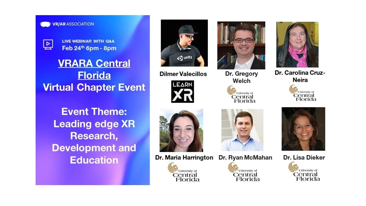 Training and Education using XR (Online Event)