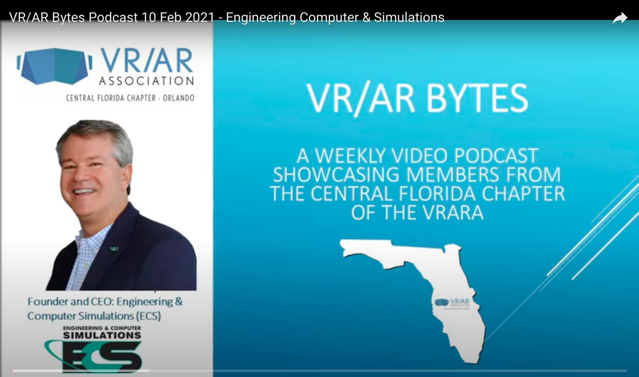 VR/AR Bytes Podcast - Engineering Computer &amp; Simulations