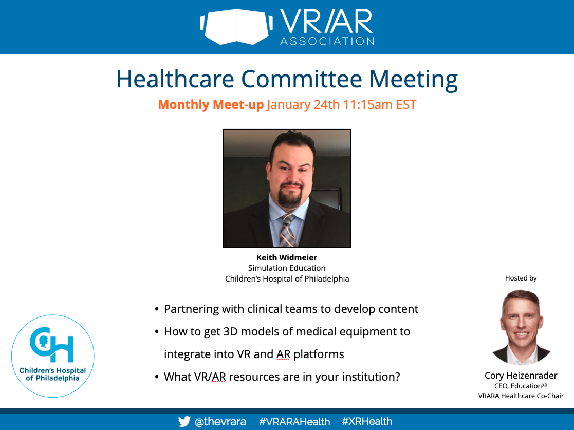 Healthcare Committee Monthly Meetup