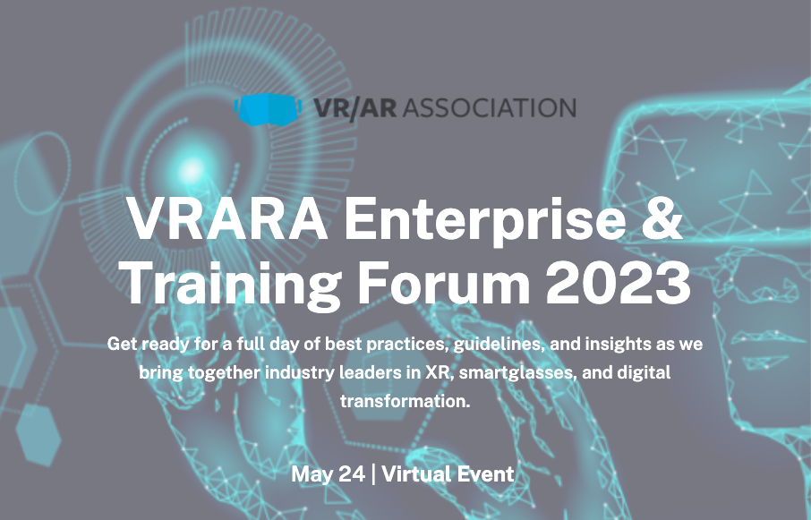 VRARA Enterprise & Training Forum 2023 (virtual)