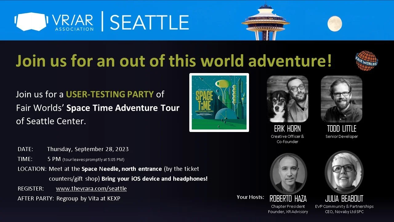Out of This World User Testing Party Round 2! {Seattle Chapter Event}