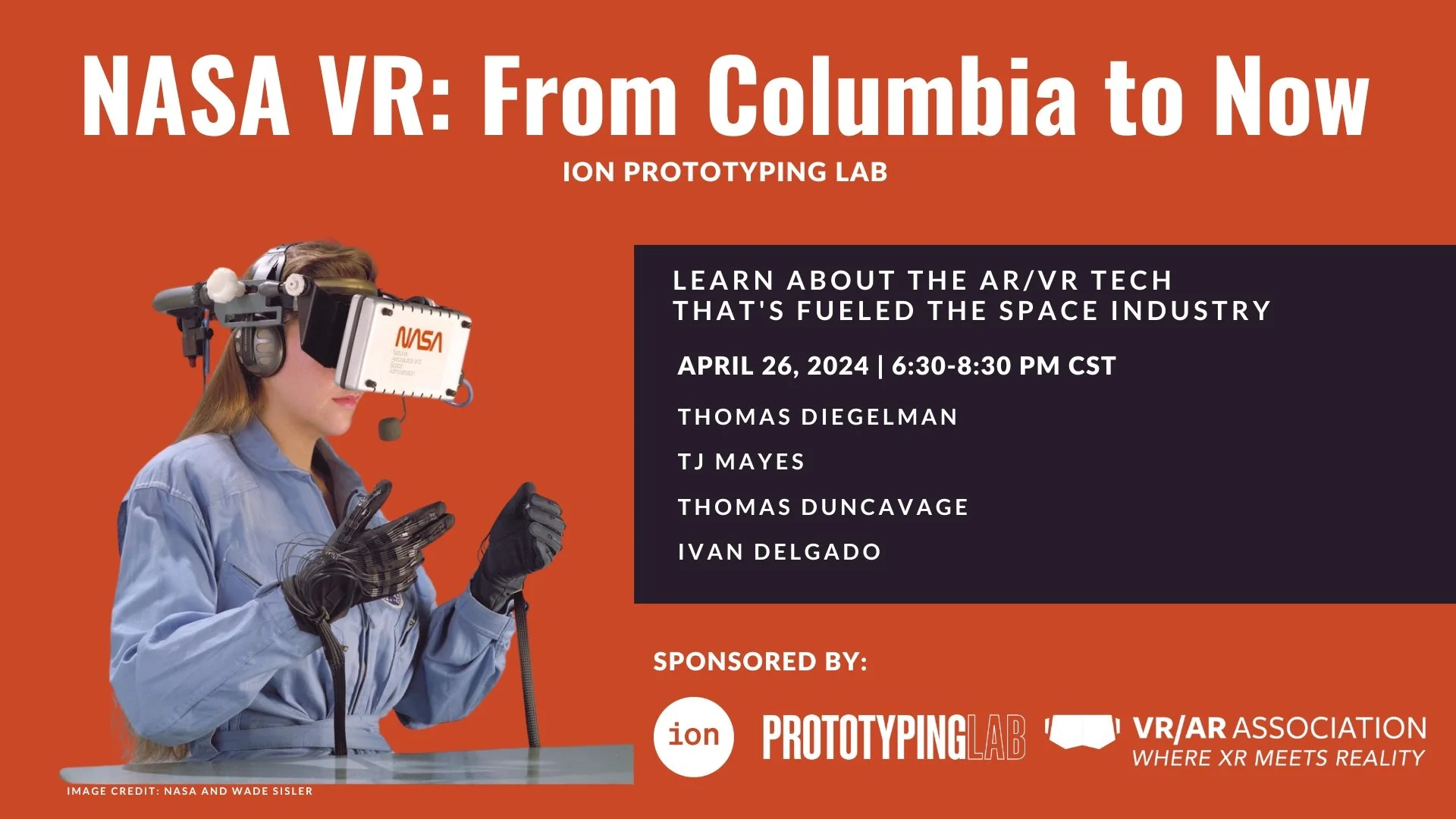 Nasa VR: From Columbia to Now (VRARA Houston Event)