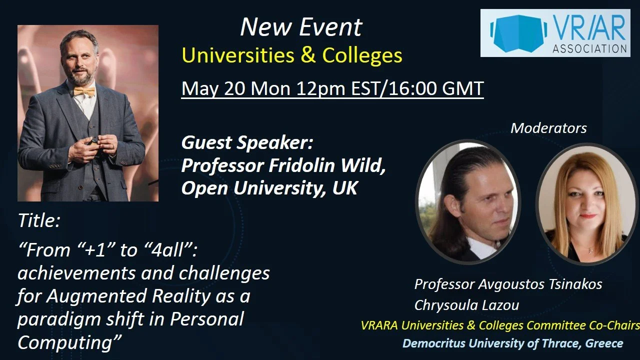 From "+1 to 4all" : Achievements and Challenges for AR as a Paradigm Shift in Personal Computing (Universities and Colleges Committee)