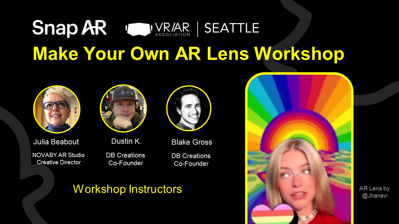 Make Your Own AR Lens Hands-on Workshop - Part Two of a Two-Part Series (VRARA Seattle Chapter Event