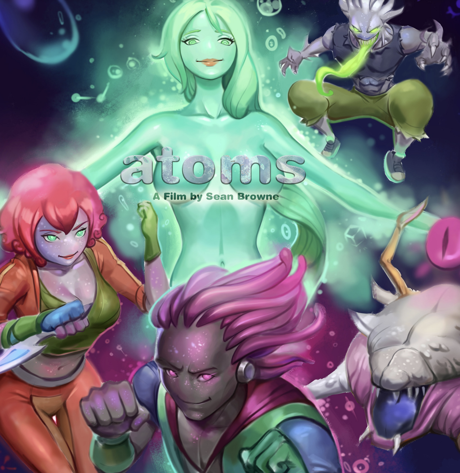 "Atoms" - A Revolutionary 3D Animated Film by VRARA Member Sean Browne