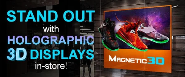 MEMBERS-ONLY DISCOUNT ON HOLOGRAPHIC 3D DISPLAYS