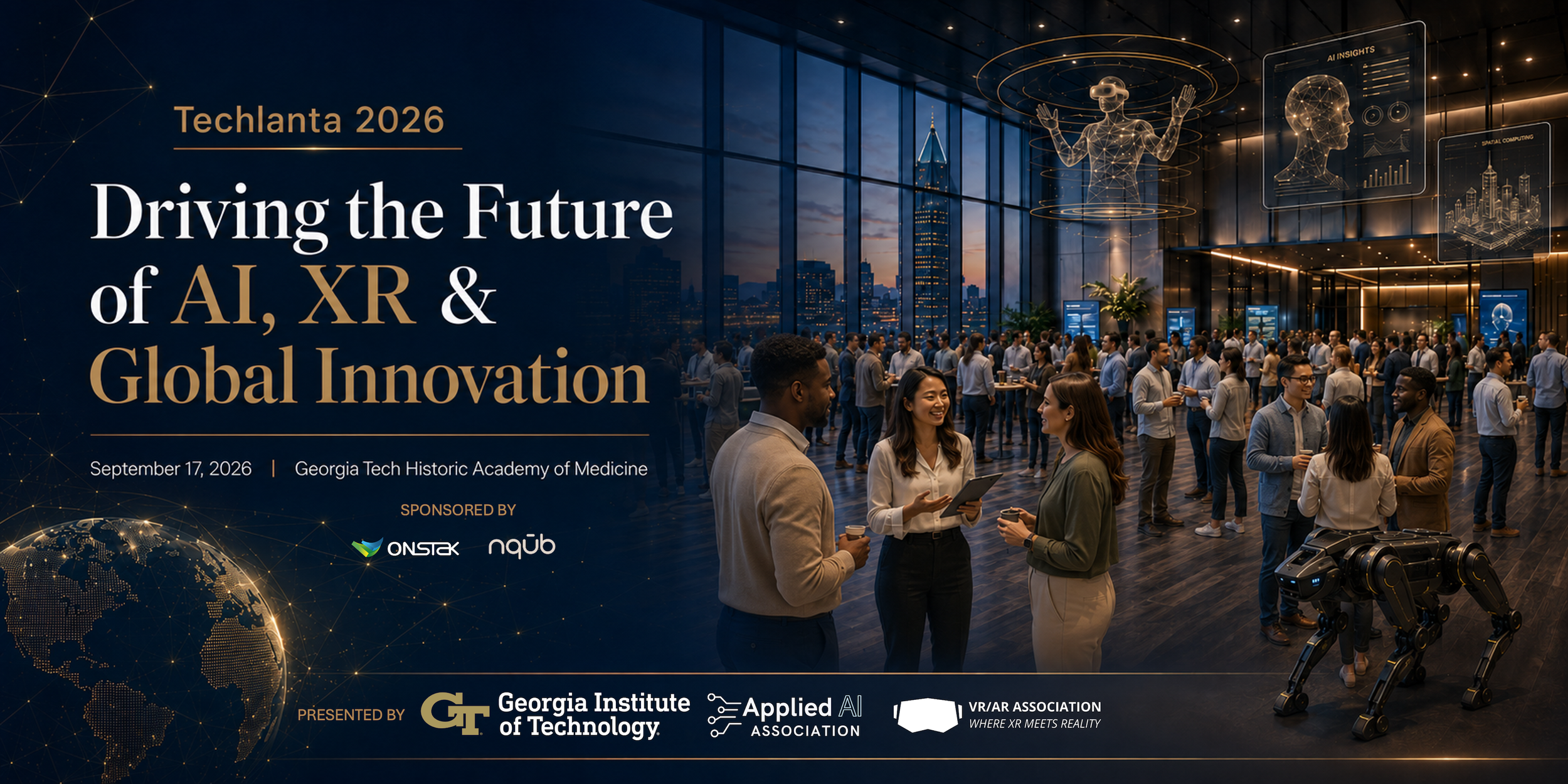 Georgia Tech, VRARA and AAIA Announce Techlanta 2026