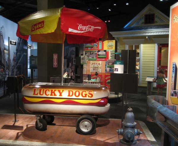  A Lucky Dog Cart in the Louisiana State Museum in Baton Rouge
