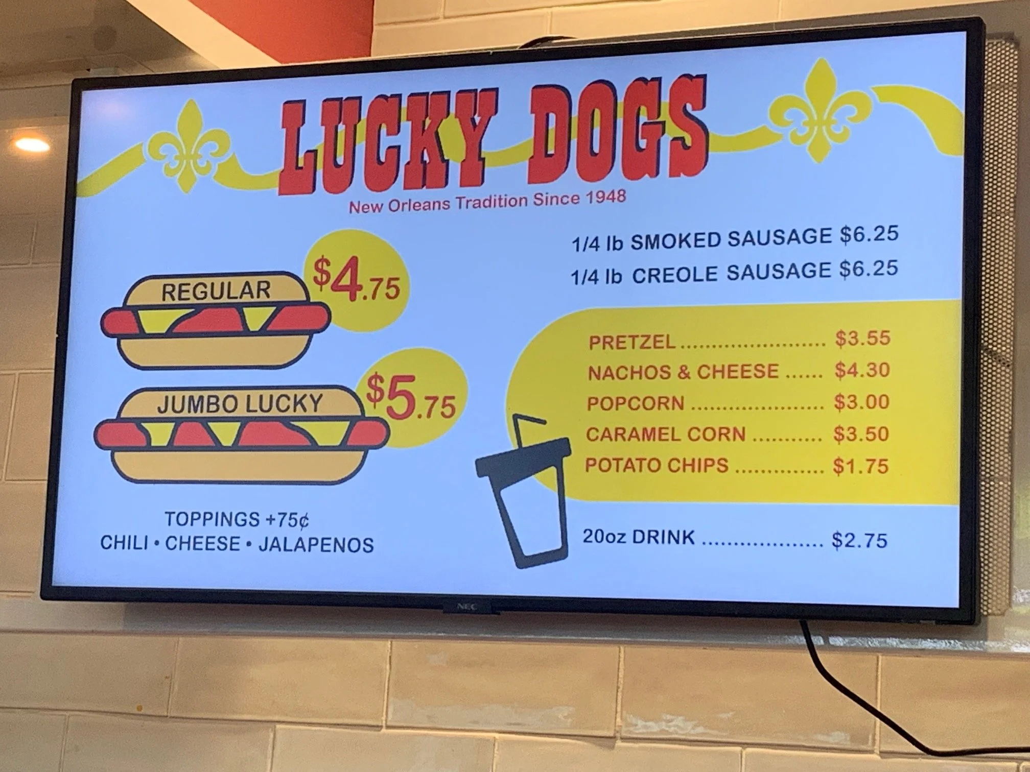 Locations — Lucky Dogs, Inc.