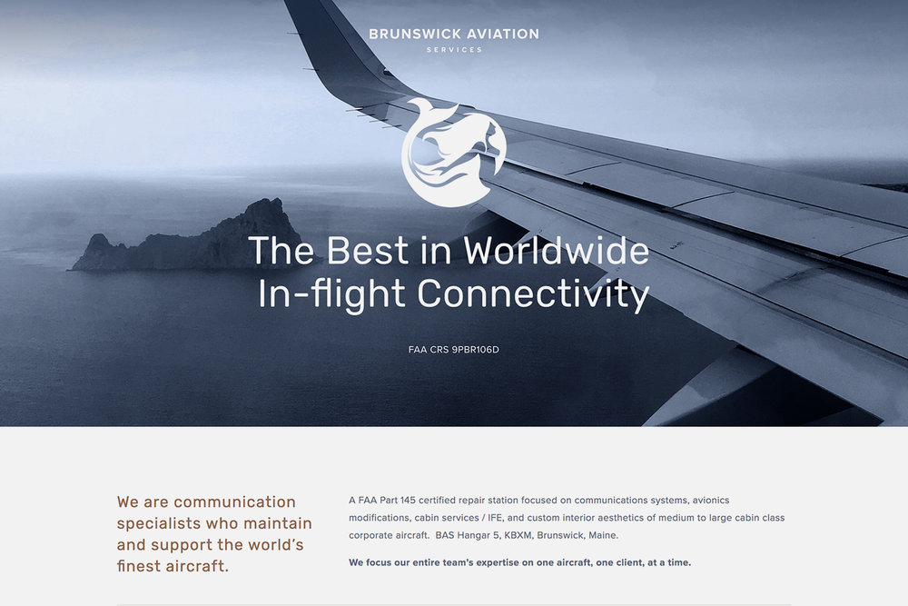 Aviation Websites Examples | Knapsack Creative Co.