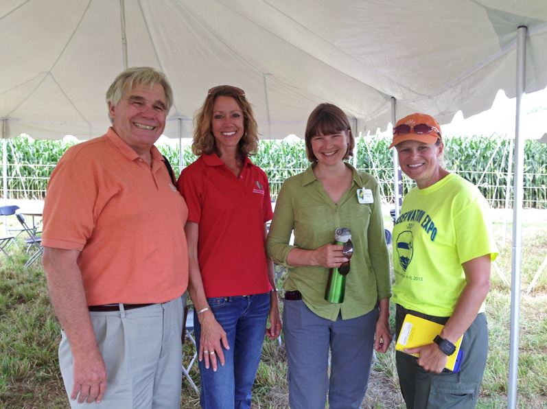 Expo Speakers from L to R: Richard Breckenridge, Jean Payne, Caroline Wade, and Jill Kostel