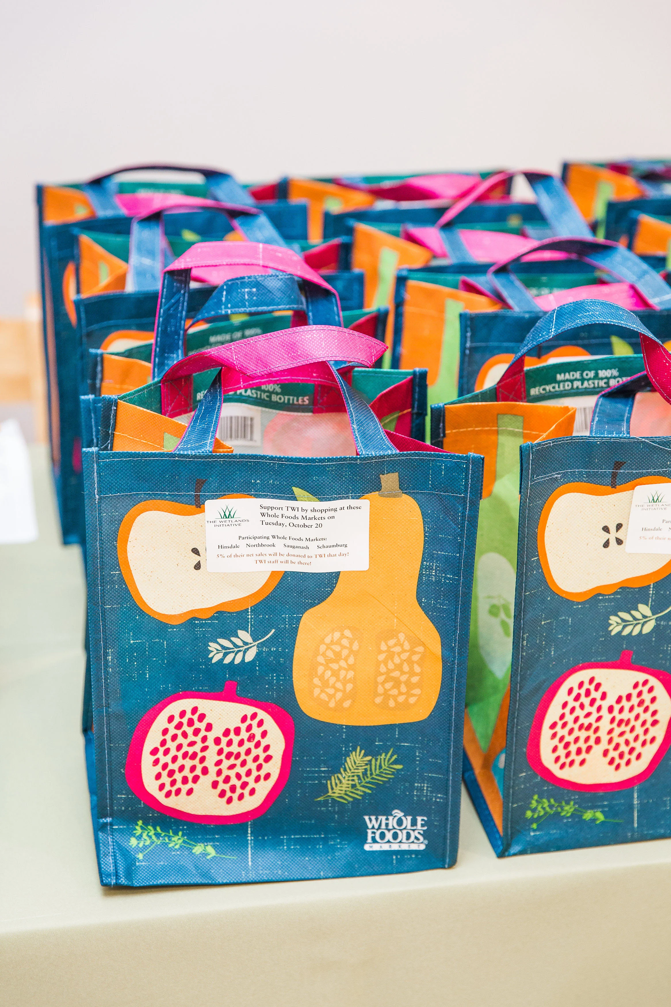 Whole Foods Market, lead sponsor for the event, also provided the actual bag for goodies that evening.