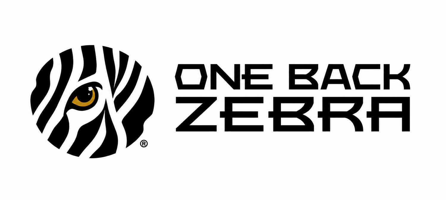 One Back Zebra