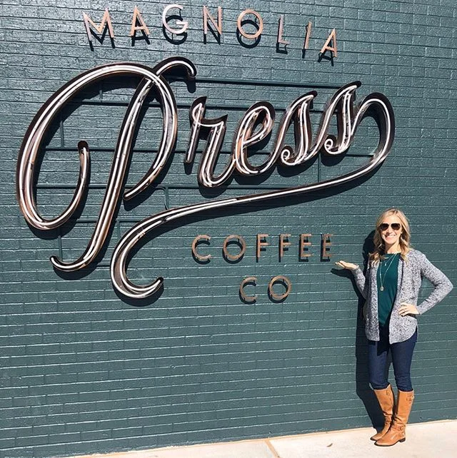 Happy Saturday, friends!  I hope it’s been a great day!  My sweet mama and I took our yearly fall road trip to Waco today and tried out @magnoliapress, had lunch at @magnoliatable, and of course we always have to visit the Silos, which were beautifully decorated for fall.  Such a fun day!