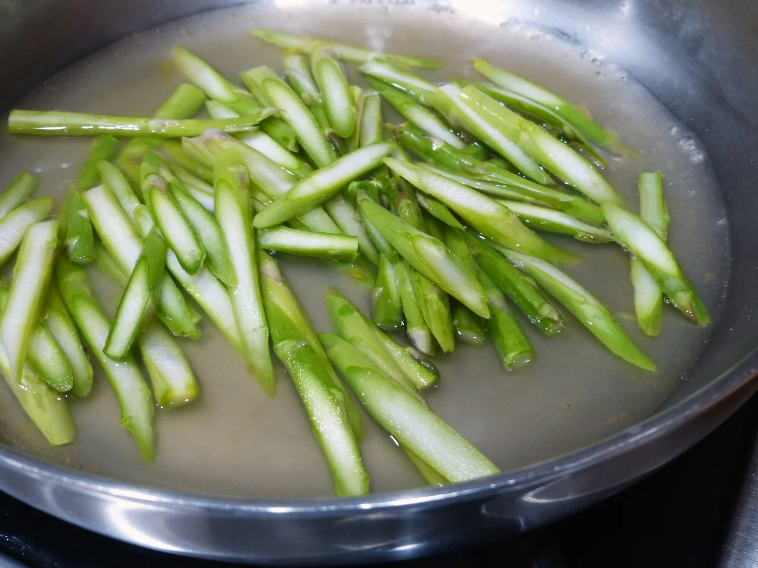 Now the asparagus