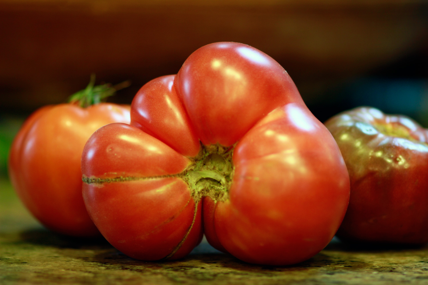 Oh, the beauty of an heirloom. Sweet wonders