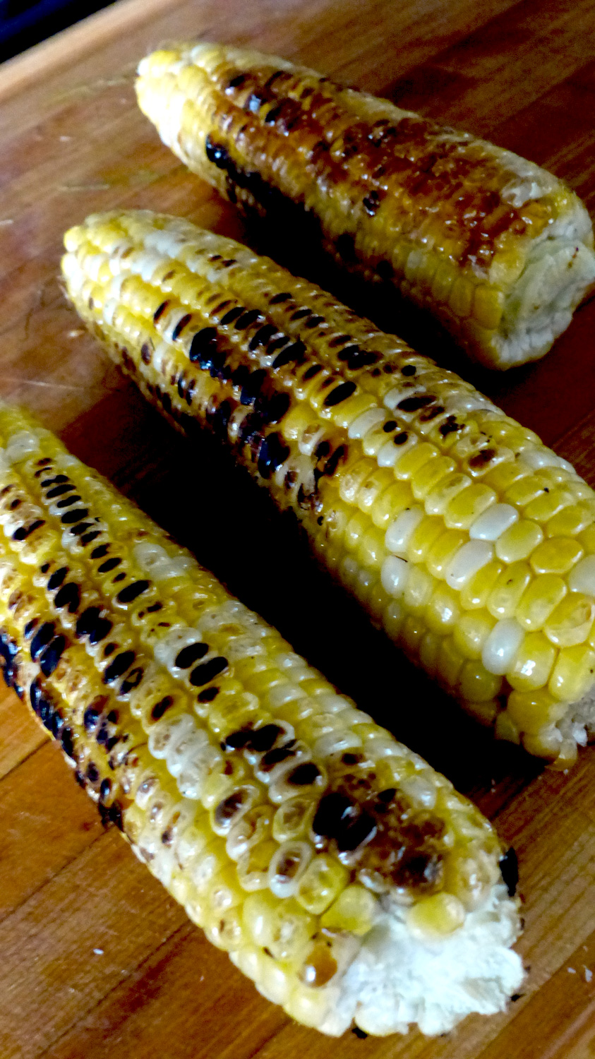 Nicely roasted with a little char to give a deep earthly flavor