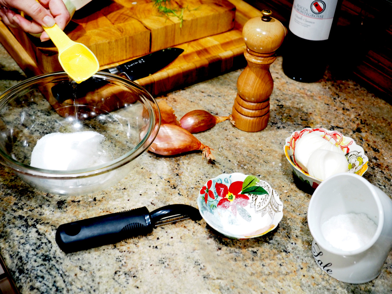 vinegar & sugar