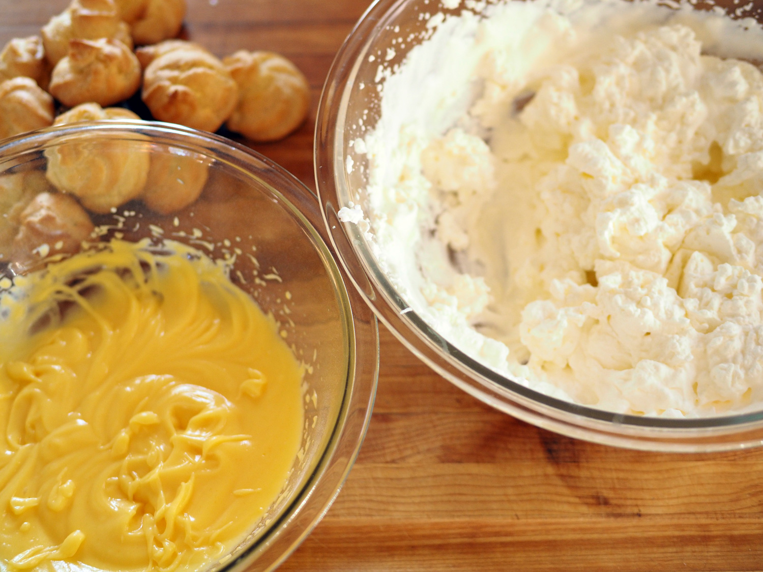 Combine the two together to get a light filling.